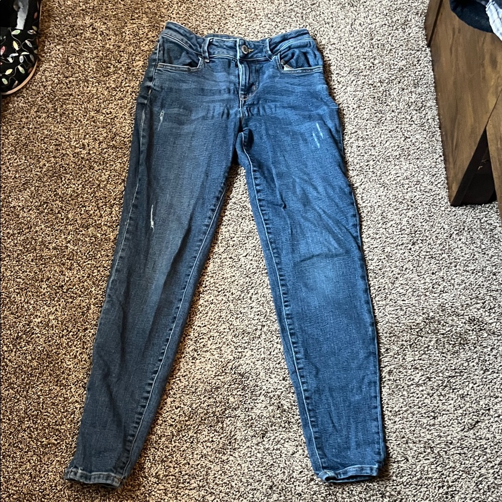 Maurices Women's Skinny Jeans in Medium Blue Wash